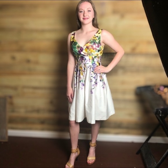 Eliza J, floral print dress - Picture 3 of 11